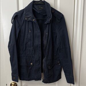 Love Tree Dark Blue Military Jacket